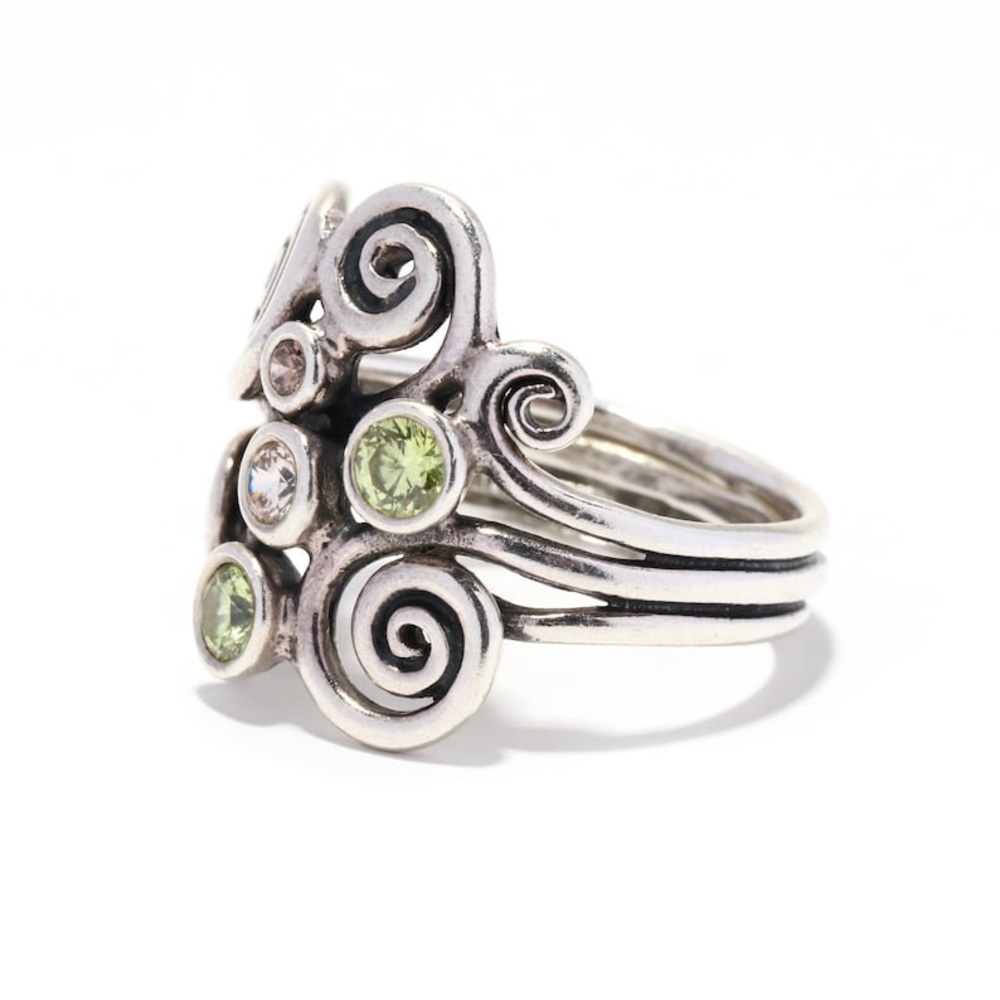 Retired Pandora Sterling ring size 7 - Picture 3 of 6